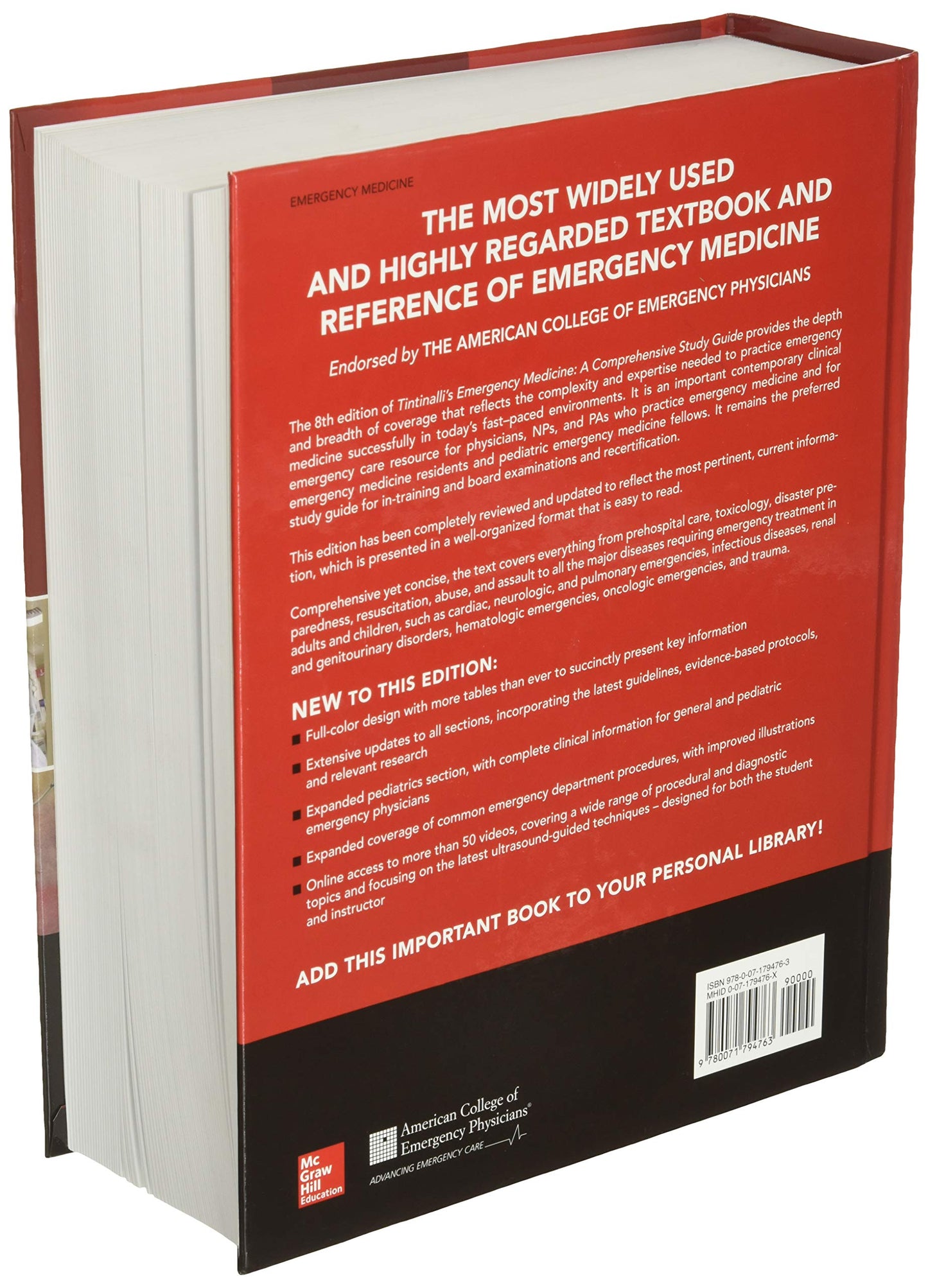 Tintinalli's Emergency Medicine: A Comprehensive Study Guide, 8th edition