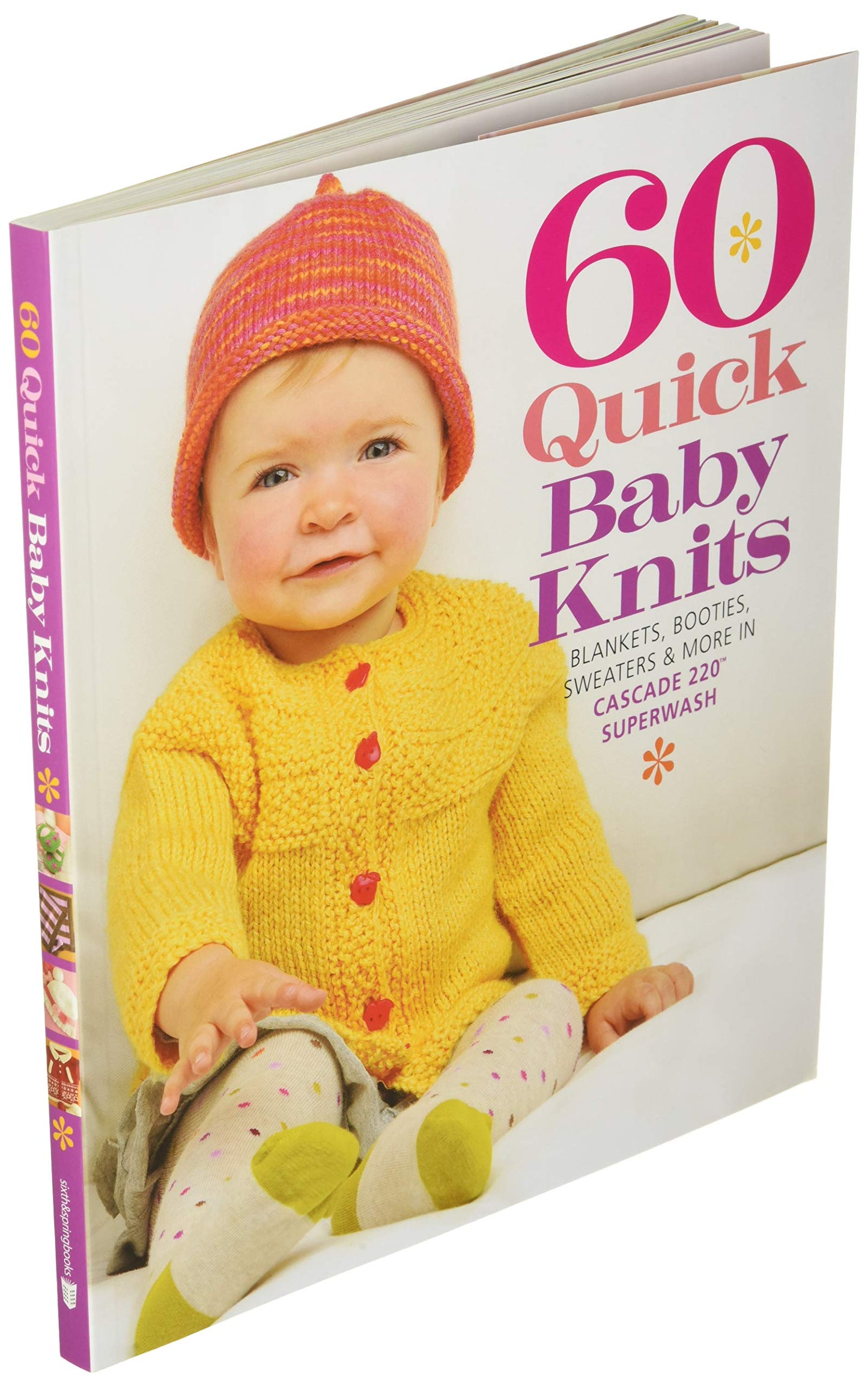 60 Quick Baby Knits: Blankets, Booties, Sweaters & More in Cascade 220 Superwash (60 Quick Knits Collection)