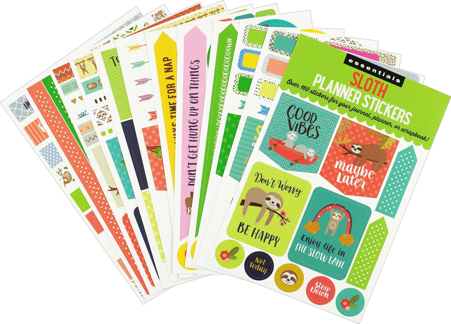 Essentials Sloth Planner Stickers (over 160 stickers!)