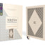 NRSVue, Holy Bible with Apocrypha, Journal Edition, Cloth over Board, Cream, Comfort Print