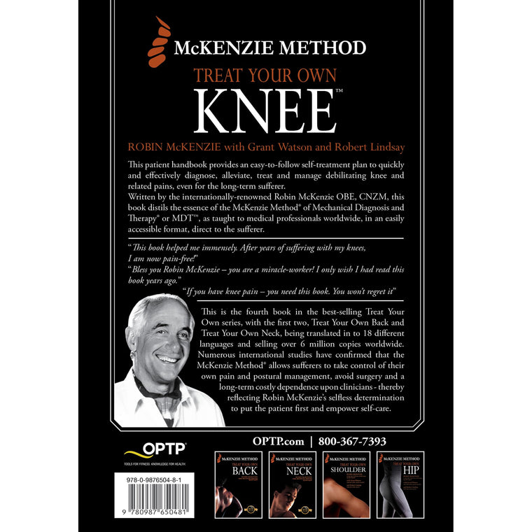 Treat Your Own Knee (838) — back cover