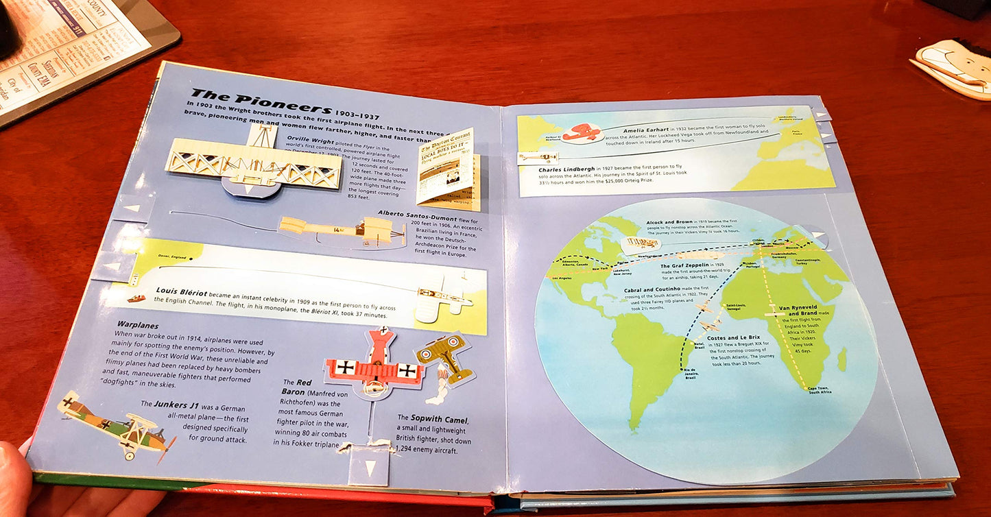 Flight: A Pop-Up Book of Aircraft (Crowther's Transportation