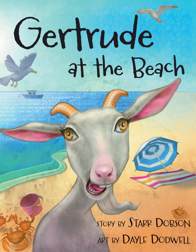 Gertrude at the Beach