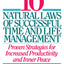 10 Natural Laws of Successful Time and Life Management