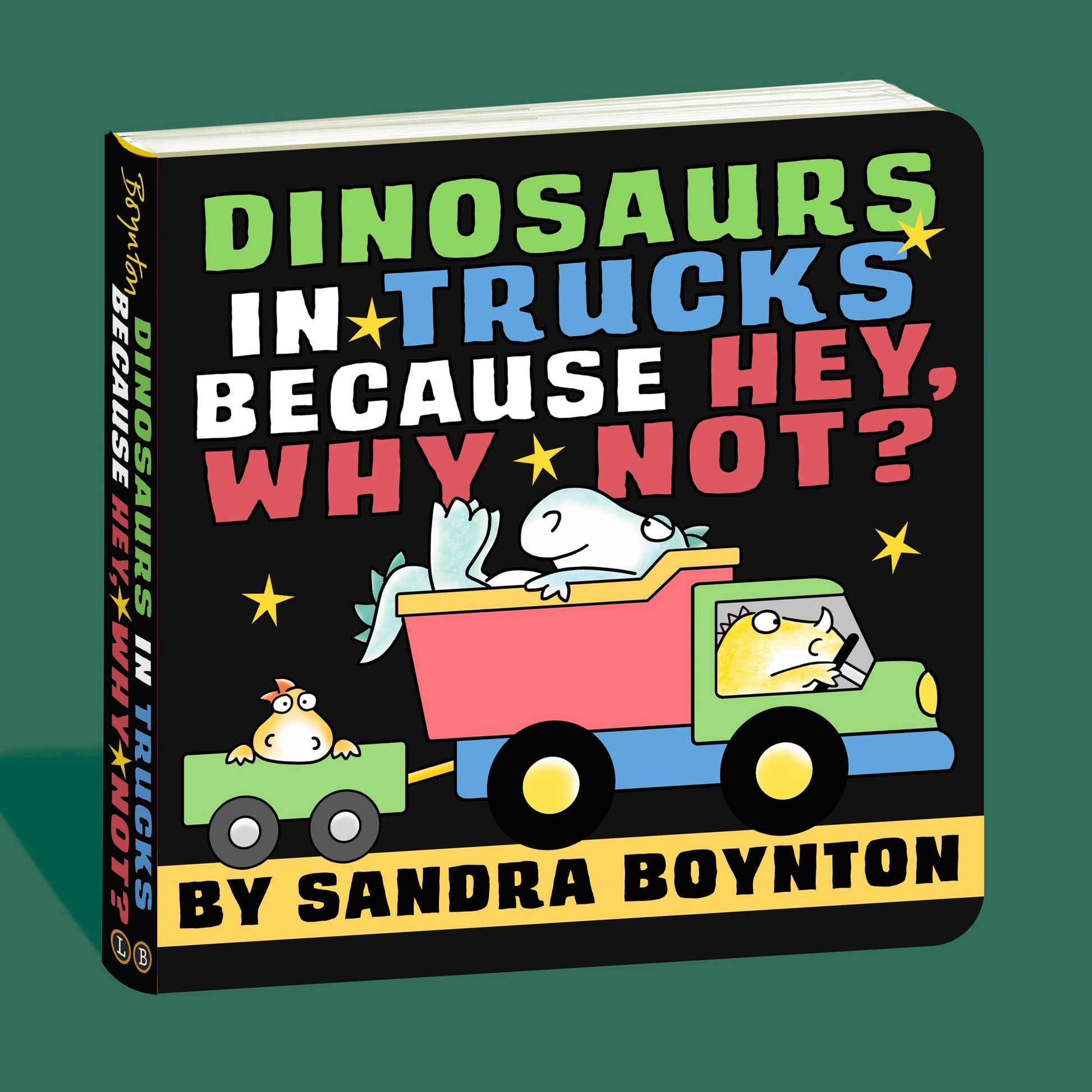 Dinosaurs in Trucks Because Hey, Why Not?