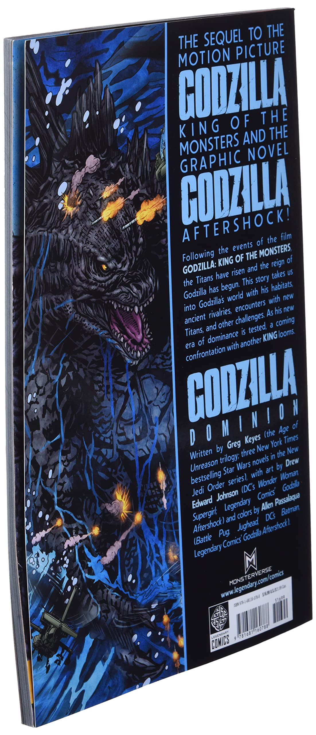 GvK Godzilla Dominion by Greg Keyes