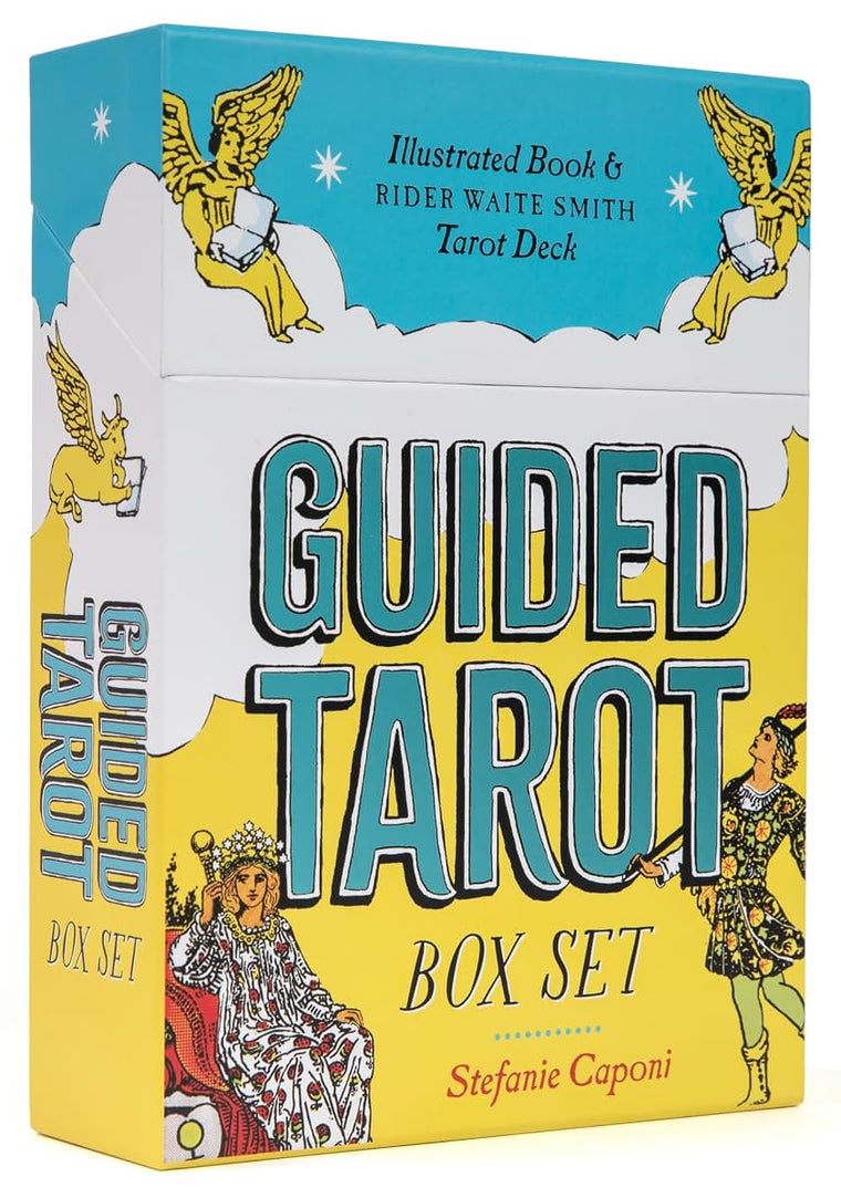 Guided Tarot Box Set: Illustrated Book & Rider Waite Smith Tarot Deck (Guided Metaphysical Readings)