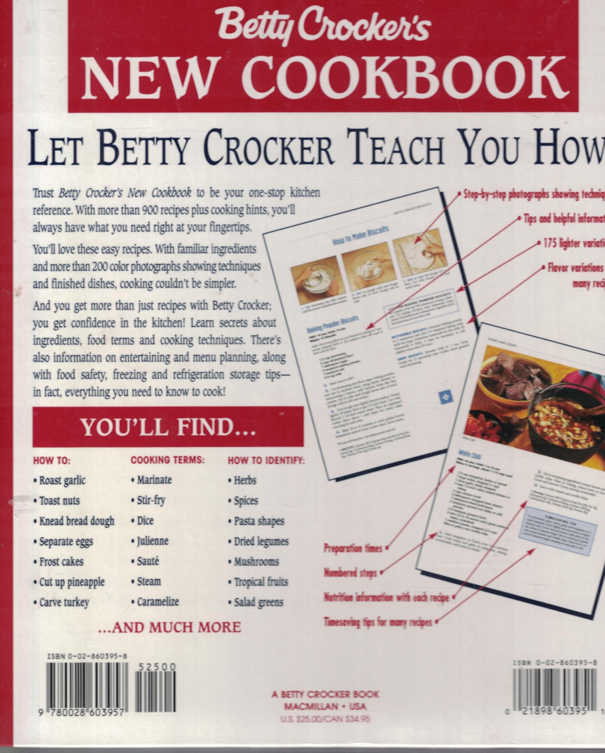 Betty Crockers New Cookbook: Everything You Need to Know to Cook (8th Ed.)