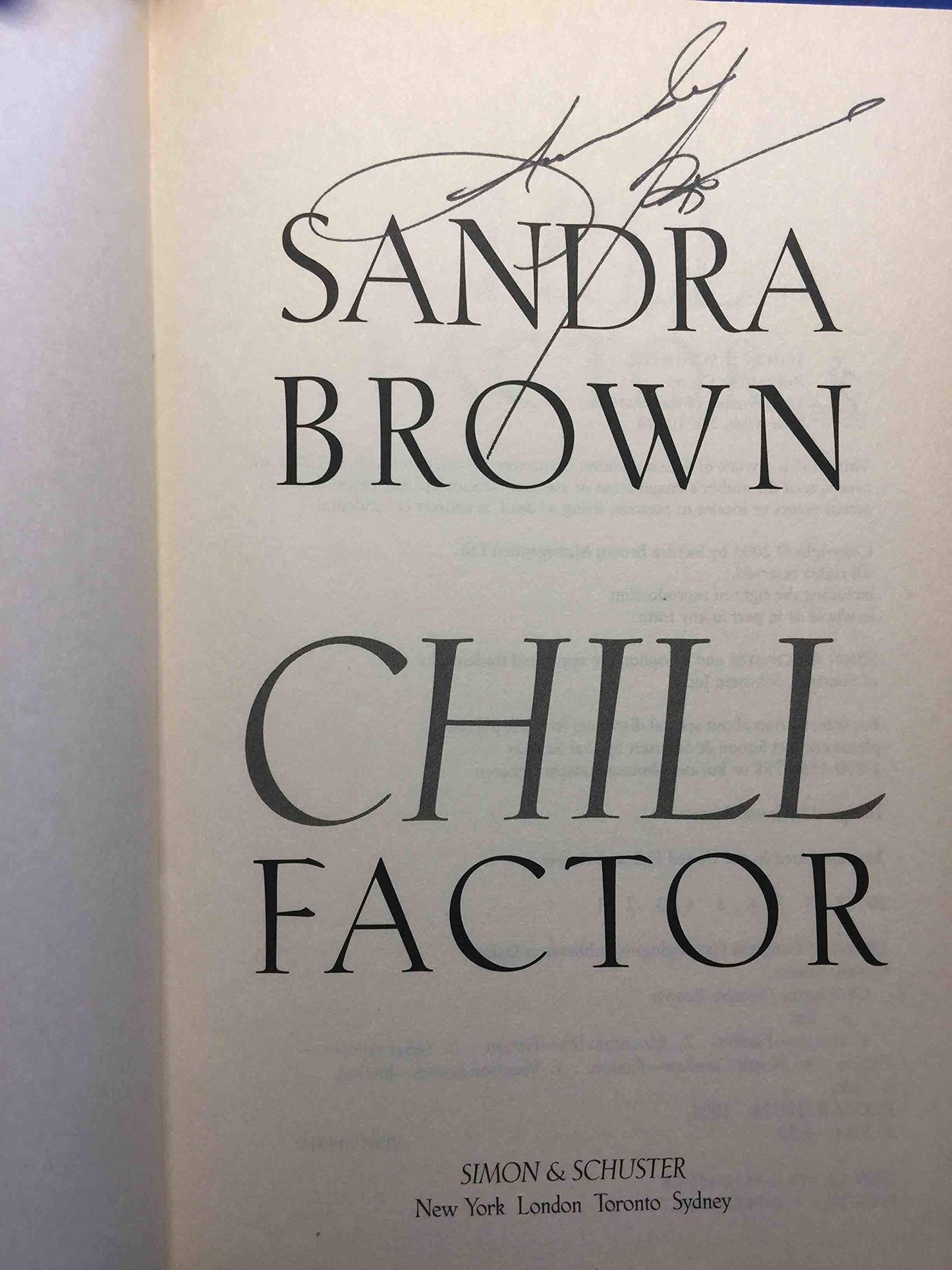 Chill Factor: A Novel