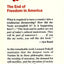 The Ominous Parallels: The End of Freedom in America