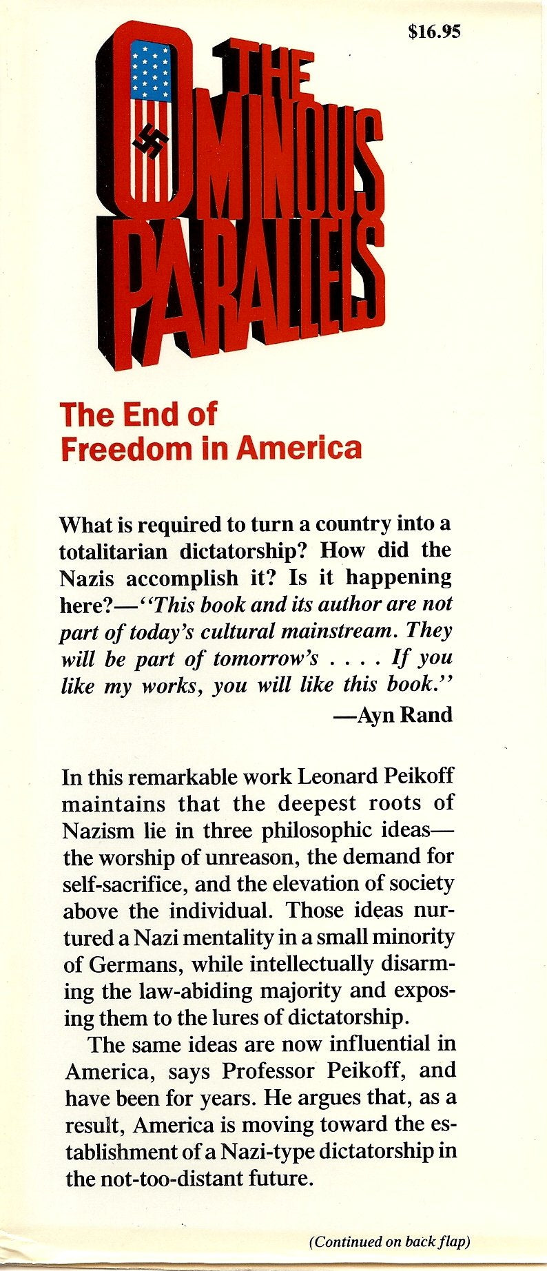 The Ominous Parallels: The End of Freedom in America