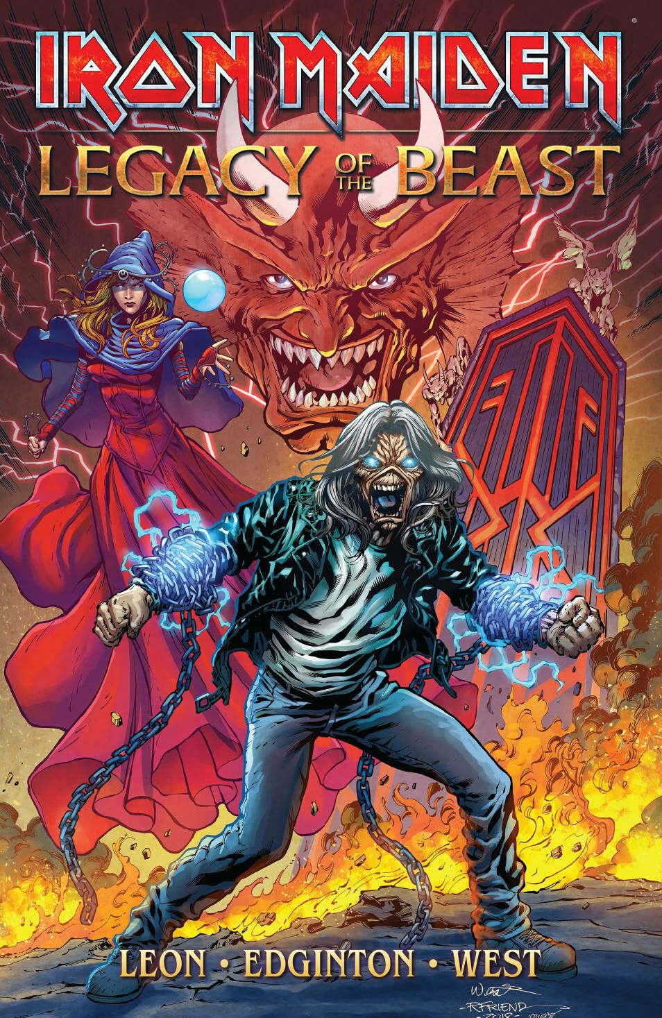 Iron Maiden Legacy of the Beast Volume 1 by Leon, Llexi