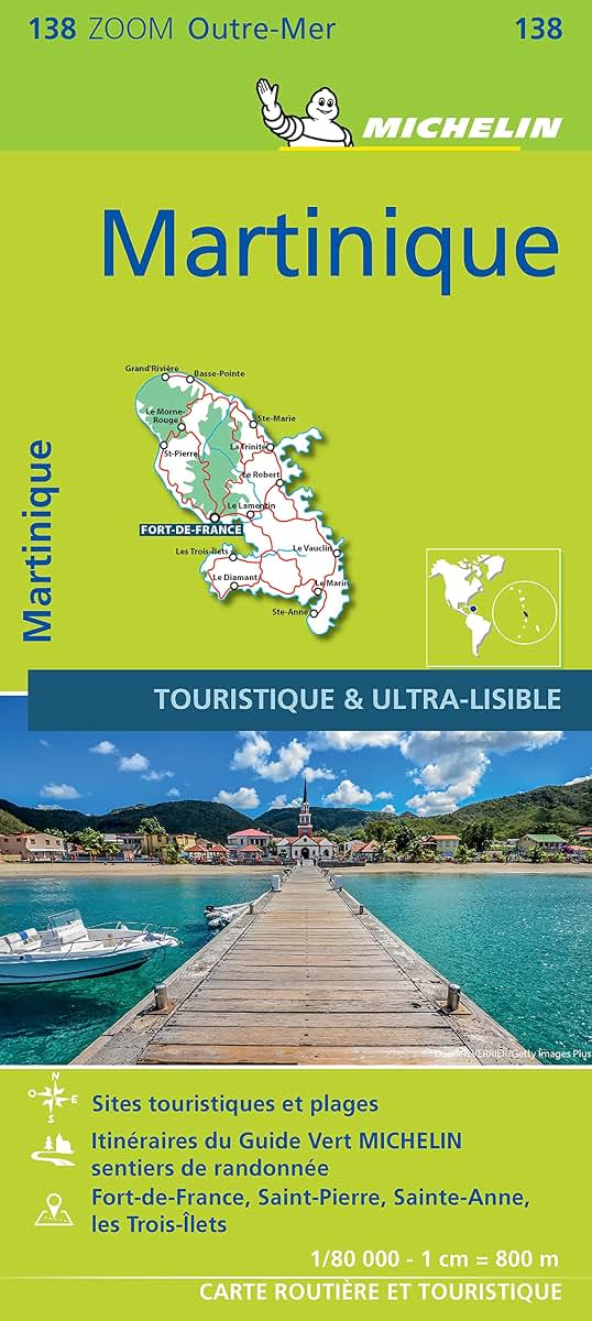 Michelin Zoom Martinique Map 138 (Michelin Zoom Map)