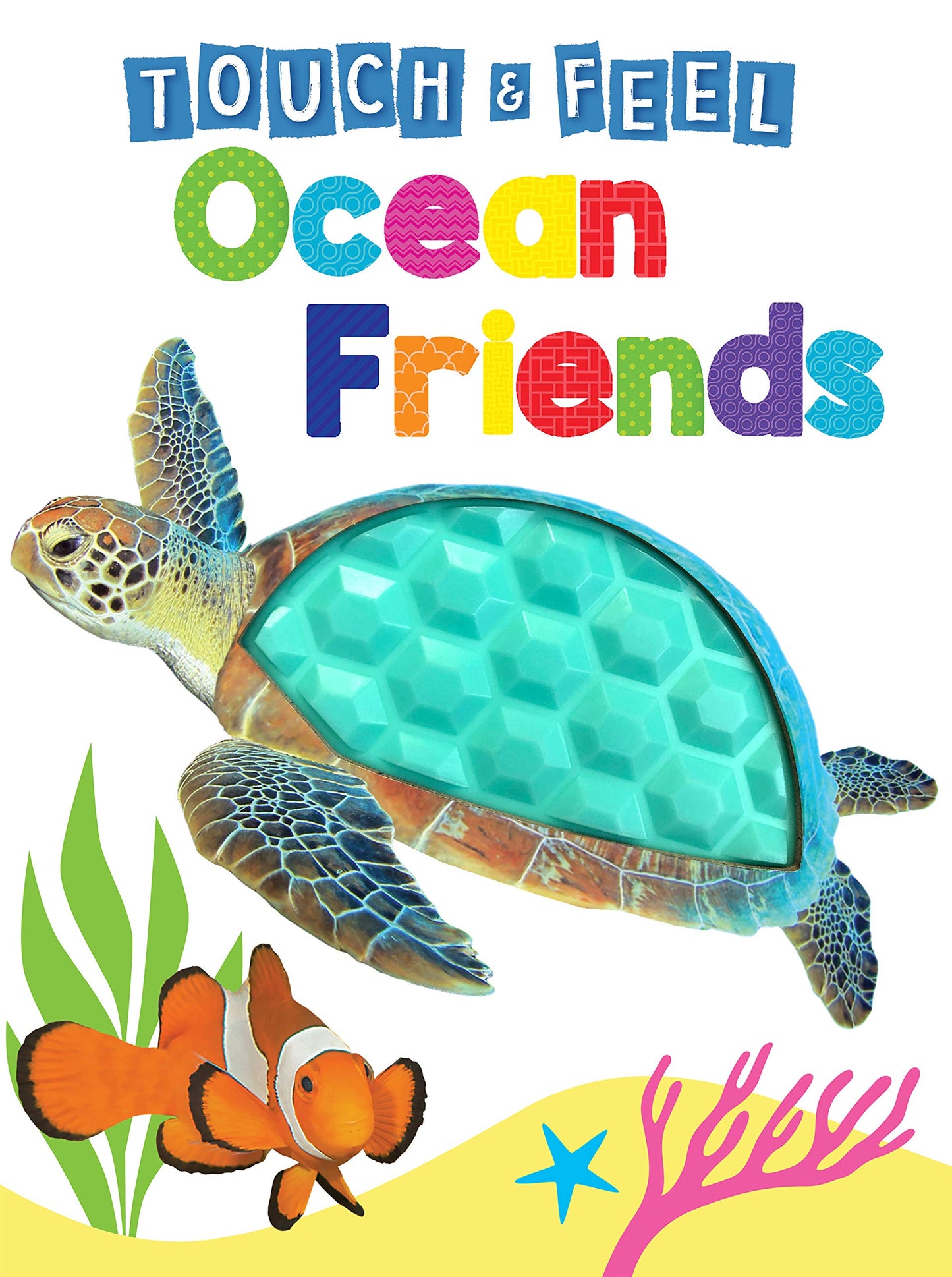 Ocean Friends - Touch and Feel Board Book - Sensory Board Bo