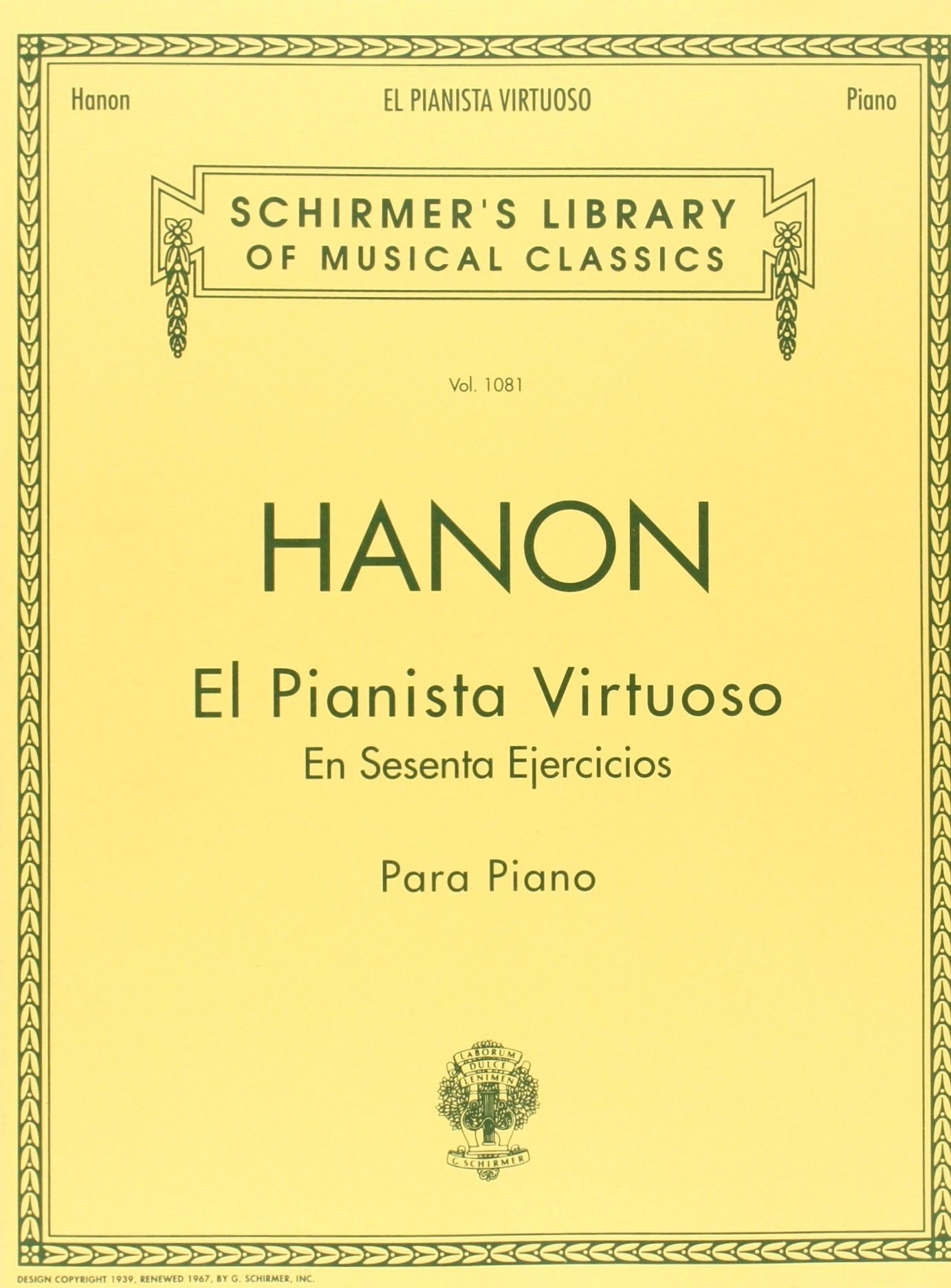 El Pianista Virtuoso: En Sesento Ejercicios