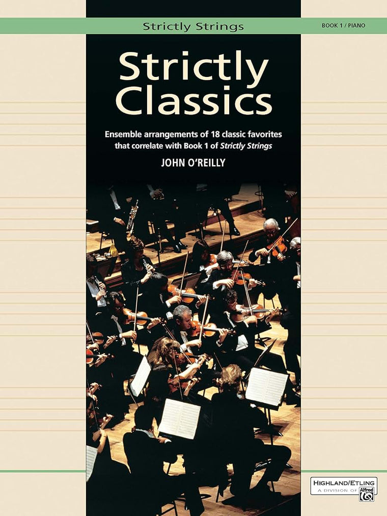 Strictly Classics, Bk 1: Piano Acc. (Strictly Strings, Bk 1)
