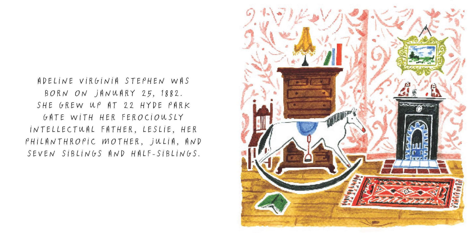 Library of Luminaries: Virginia Woolf: An Illustrated Biography