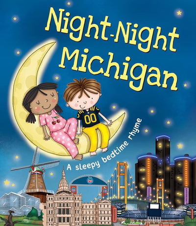 Night-Night Michigan: A Sweet Goodnight Board Book for Kids and Toddlers