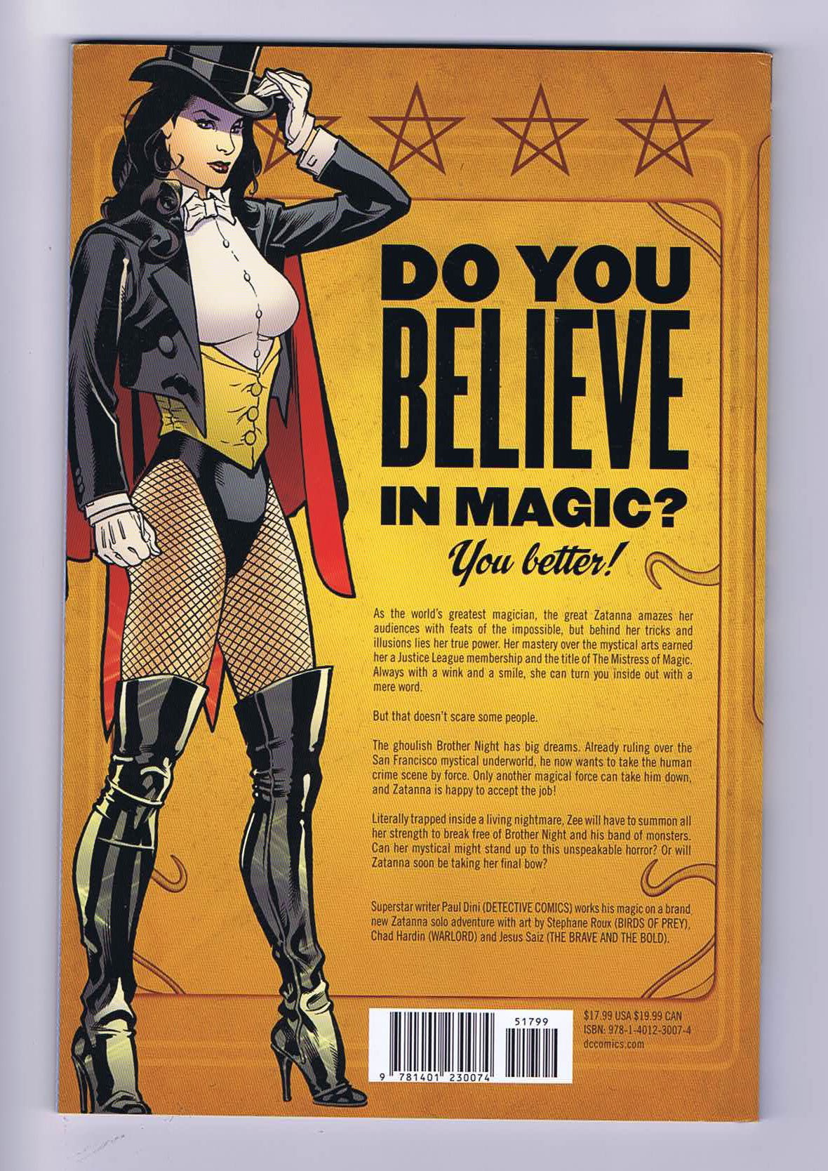 Zatanna 1: The Mistress of Magic