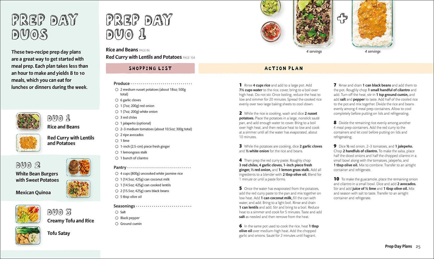 Plant-Based Meal Prep: Simple, Make-ahead Recipes for Vegan,