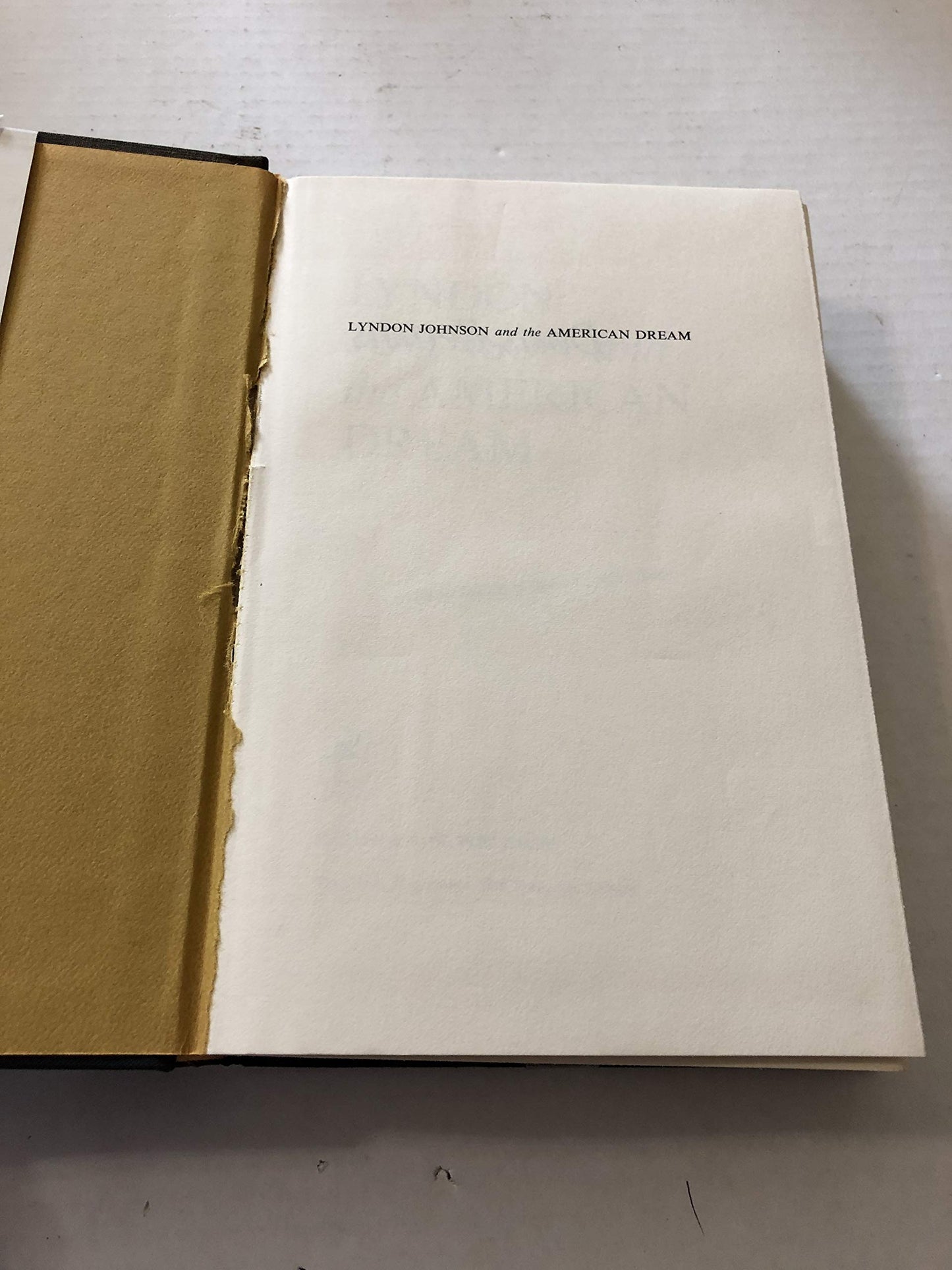 Lyndon Johnson and the American Dream