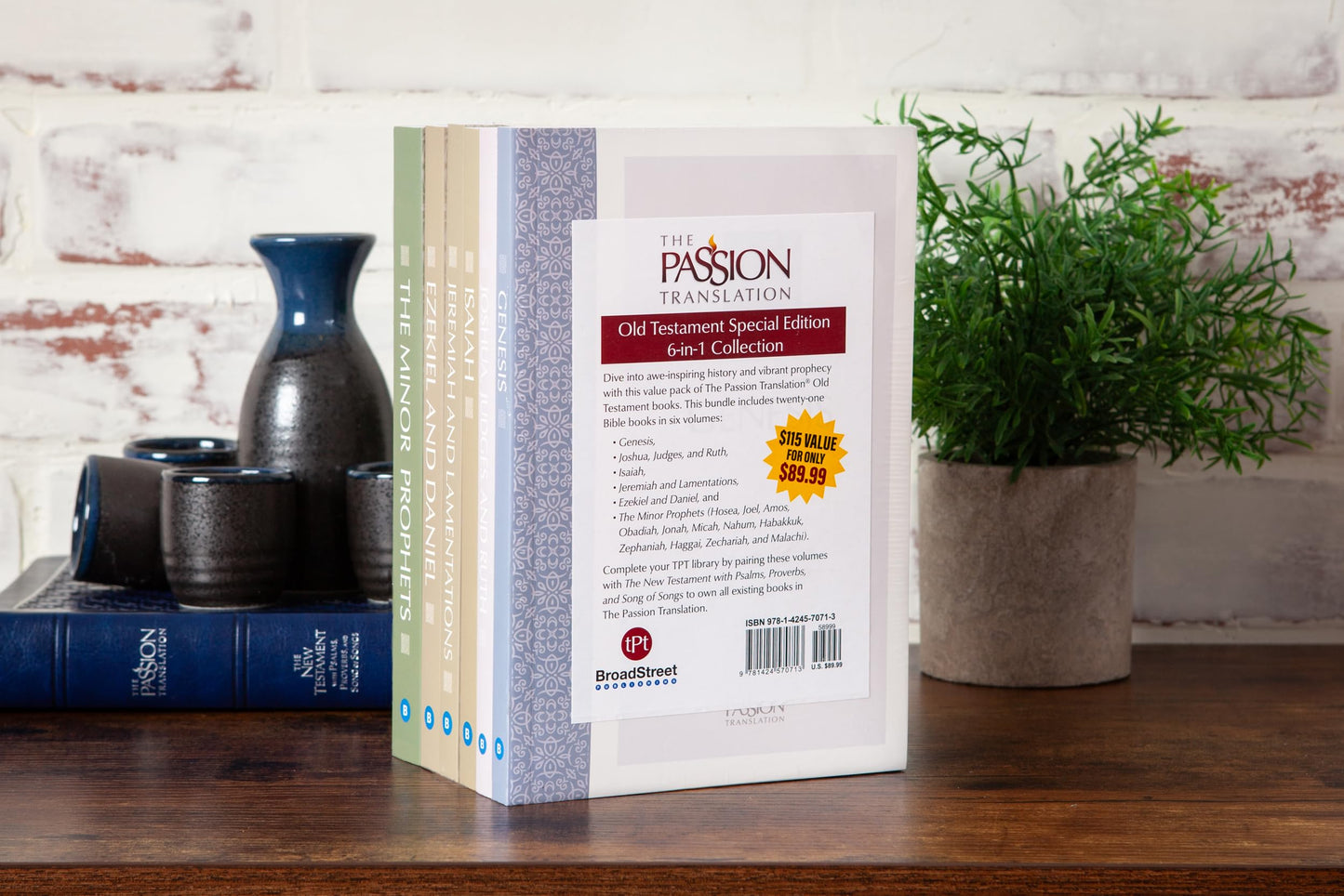 The Passion Translation Old Testament Special Edition: 6-in-1 Collection - Encounter the heart of God with a modern, easy-to-read Bible translation