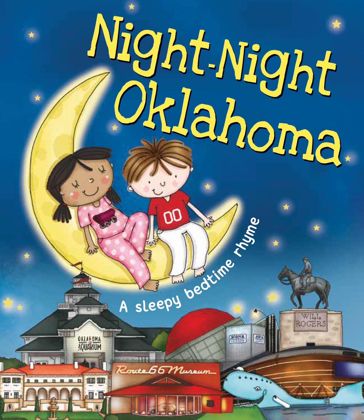 Night-Night Oklahoma: A Sweet Goodnight Board Book for Kids and Toddlers