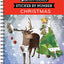 Brain Games - Sticker by Number: Christmas (28 Images to Sticker - Reindeer Cover) (Volume 1)