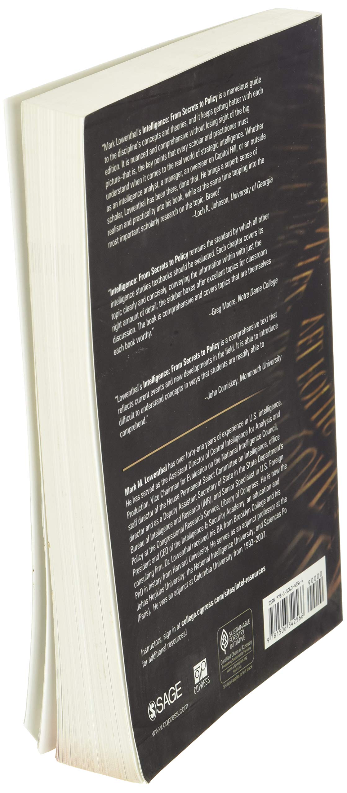 Intelligence: From Secrets to Policy