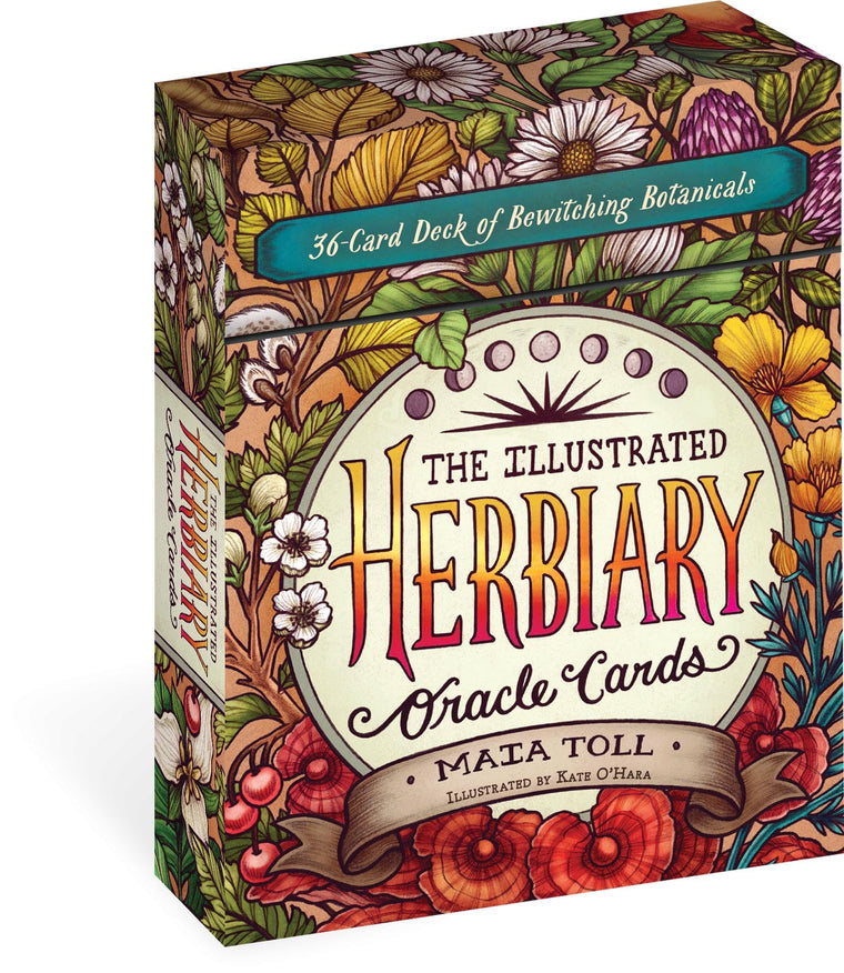 The Illustrated Herbiary Oracle Cards: 36-Card Deck of Bewitching Botanicals (Wild Wisdom)