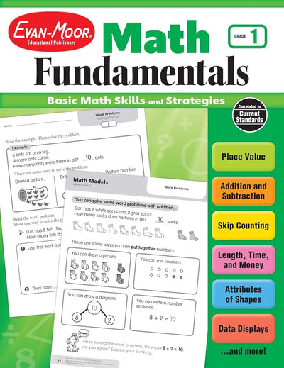 Evan-Moor Math Fundamentals, Grade 1