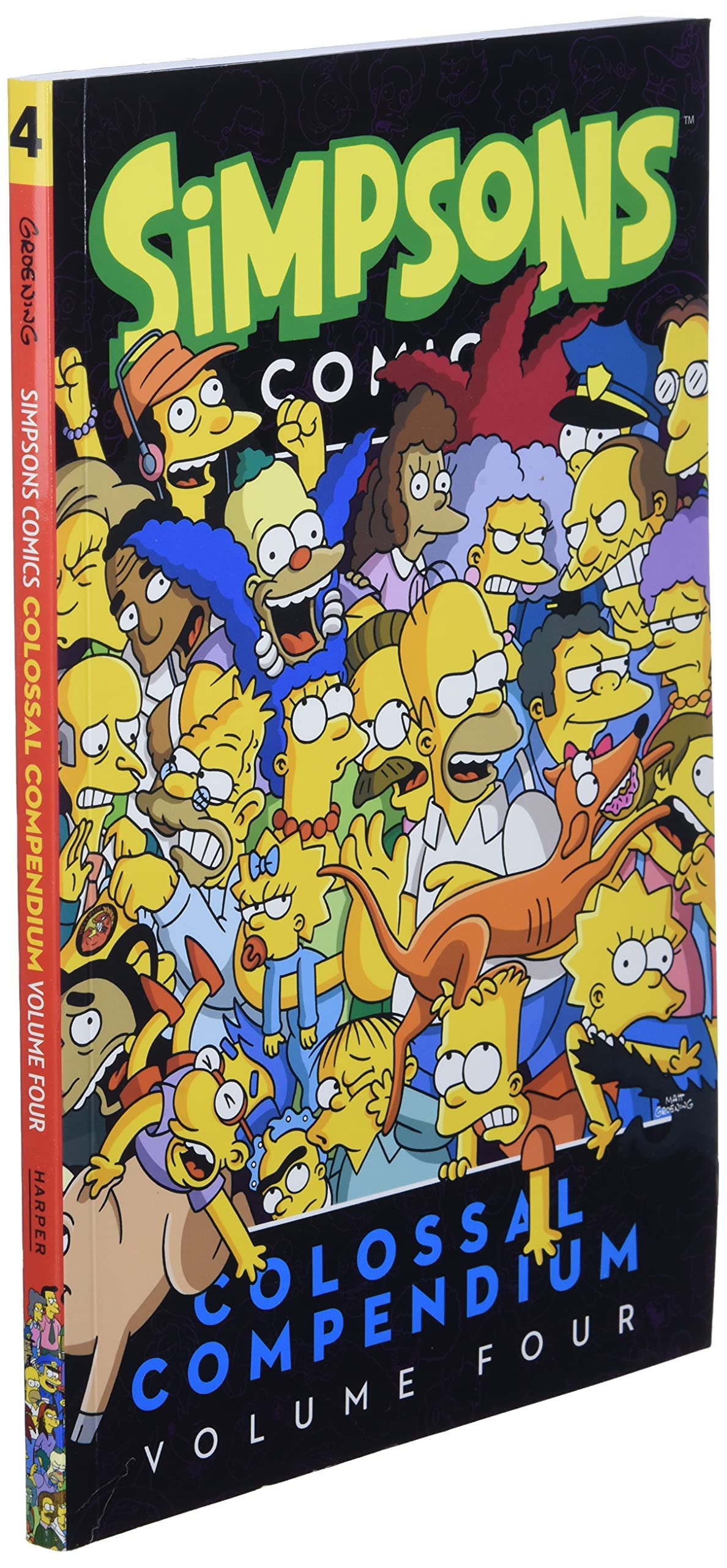 Simpsons Comics Colossal Compendium Volume 4