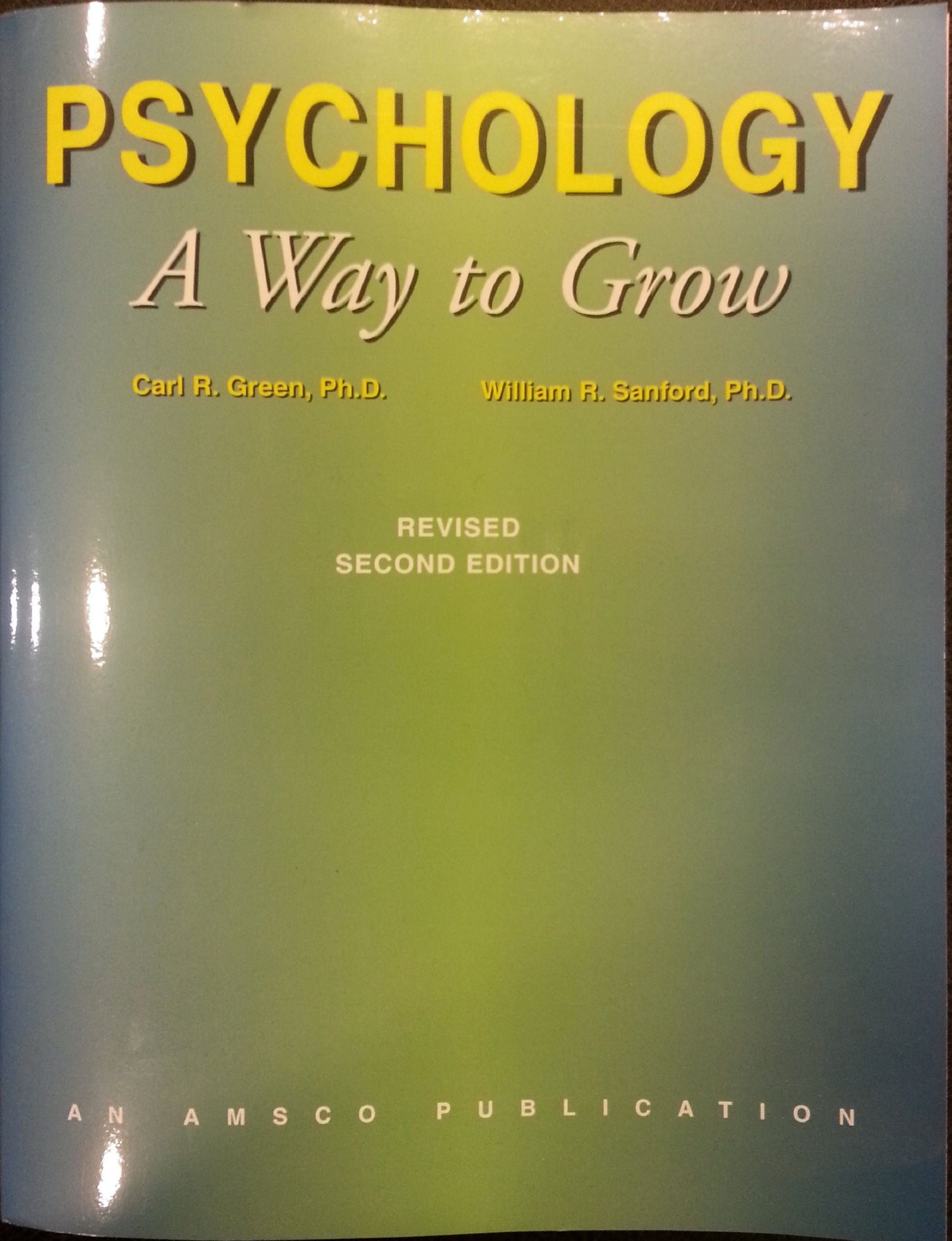 Psychology a Way to Grow