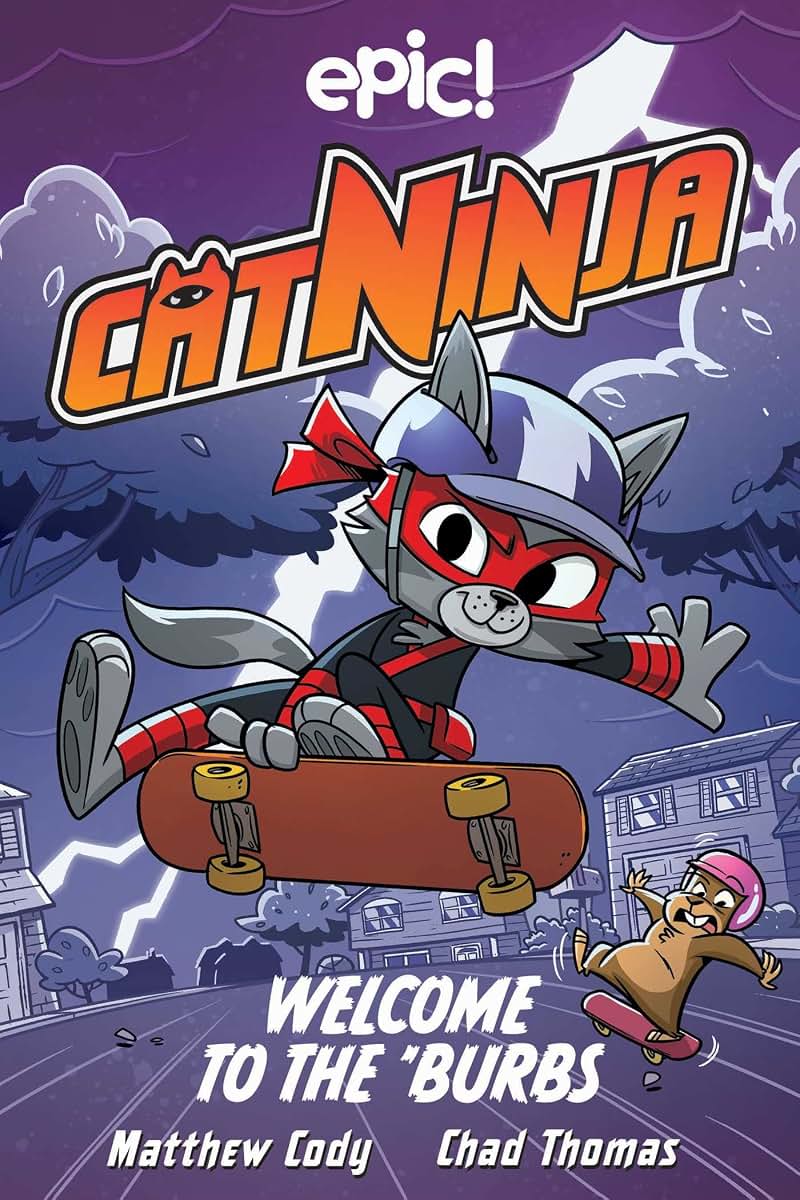 Cat Ninja: Welcome to the 'Burbs (Volume 4)