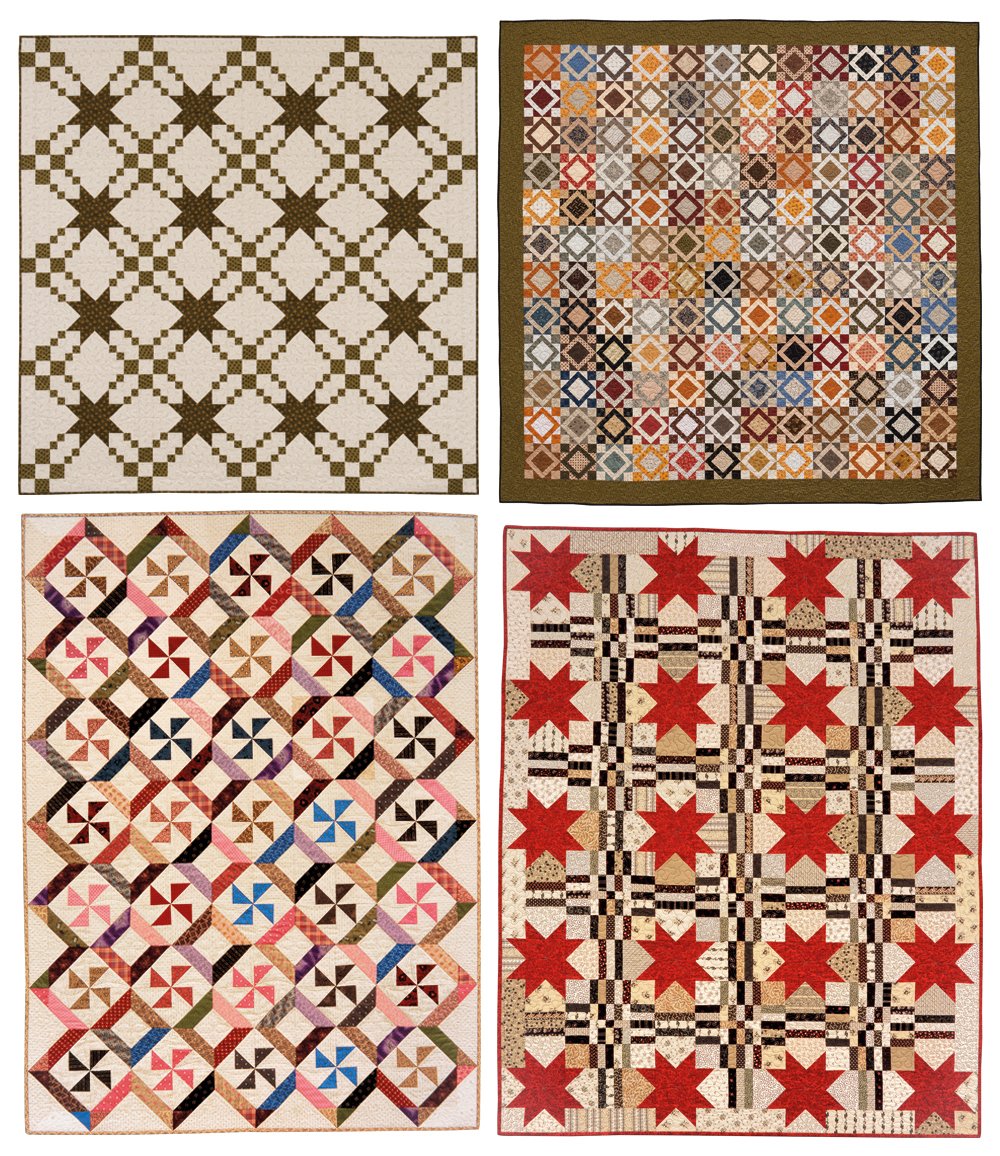 The Big Book of Civil War Quilts: 58 Patterns for Reproduction-Fabric Lovers