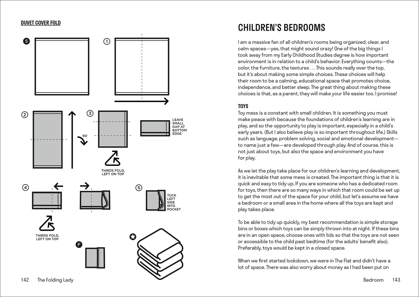 The Folding Lady: Tools and Tricks for Making the Most of Your Space Room by Room