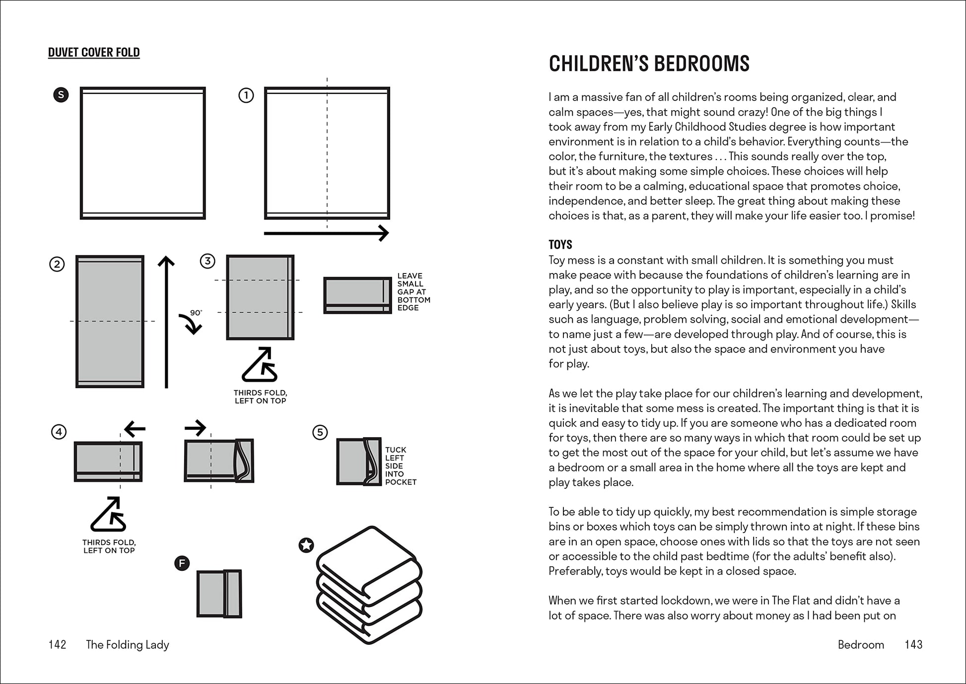 The Folding Lady: Tools and Tricks for Making the Most of Your Space Room by Room