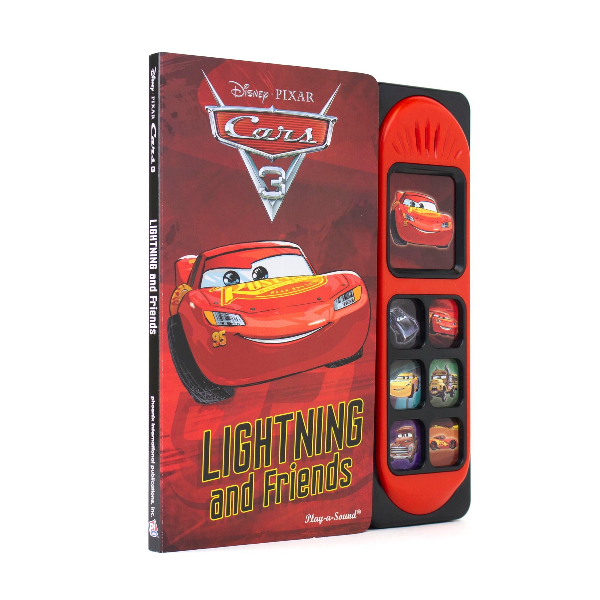 Disney Pixar Cars 3 - Lightning McQueen and Friends Little Sound Book - Play-a-Sound - PI Kids