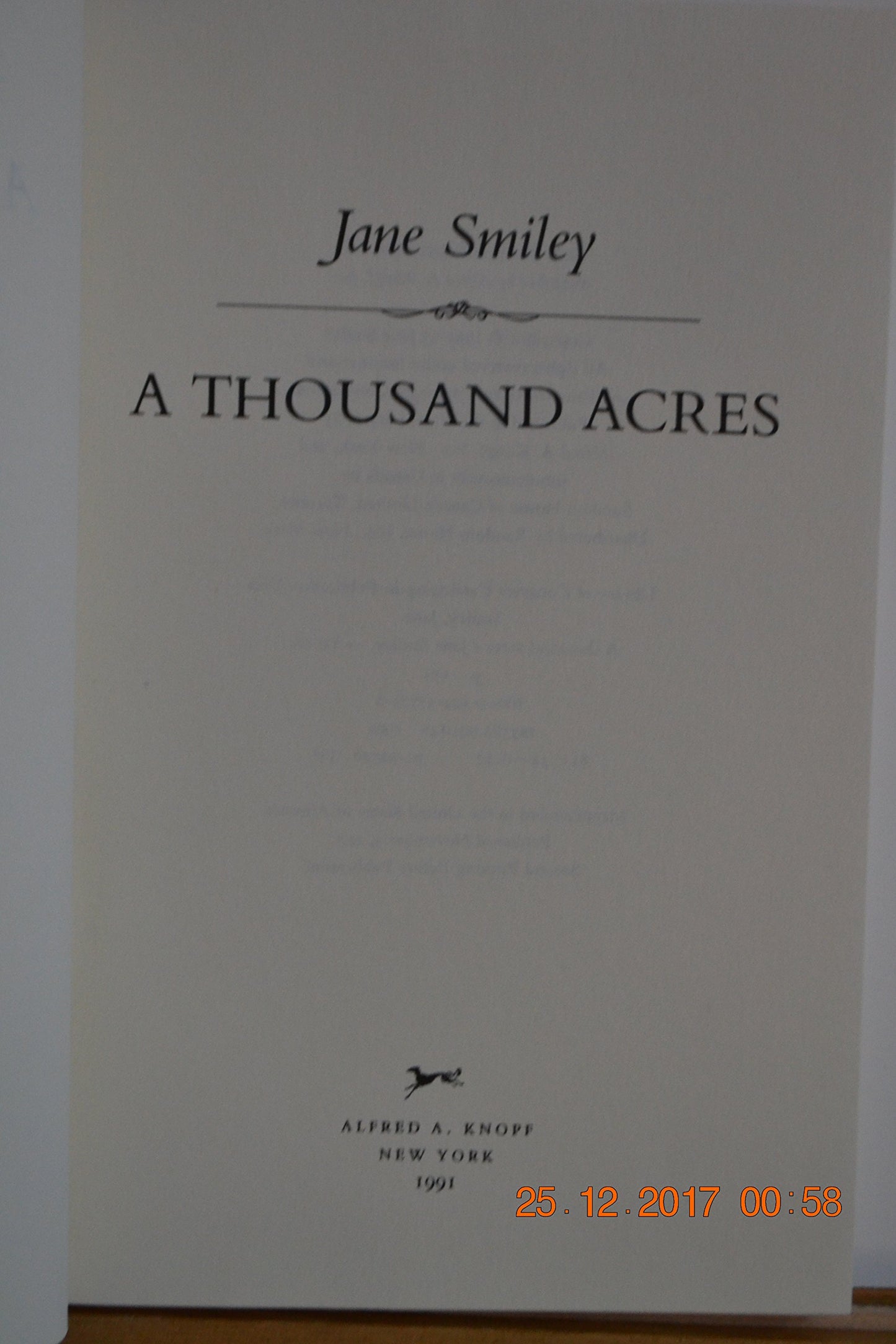 A Thousand Acres