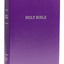 KJV Holy Bible: Gift and Award, Purple Leather-Look, Red Letter, Comfort Print: King James Version