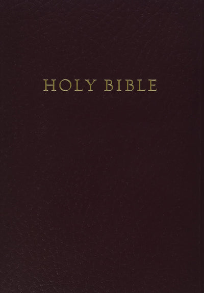HCSB Gift & Award Bible, Burgundy Imitation Leather