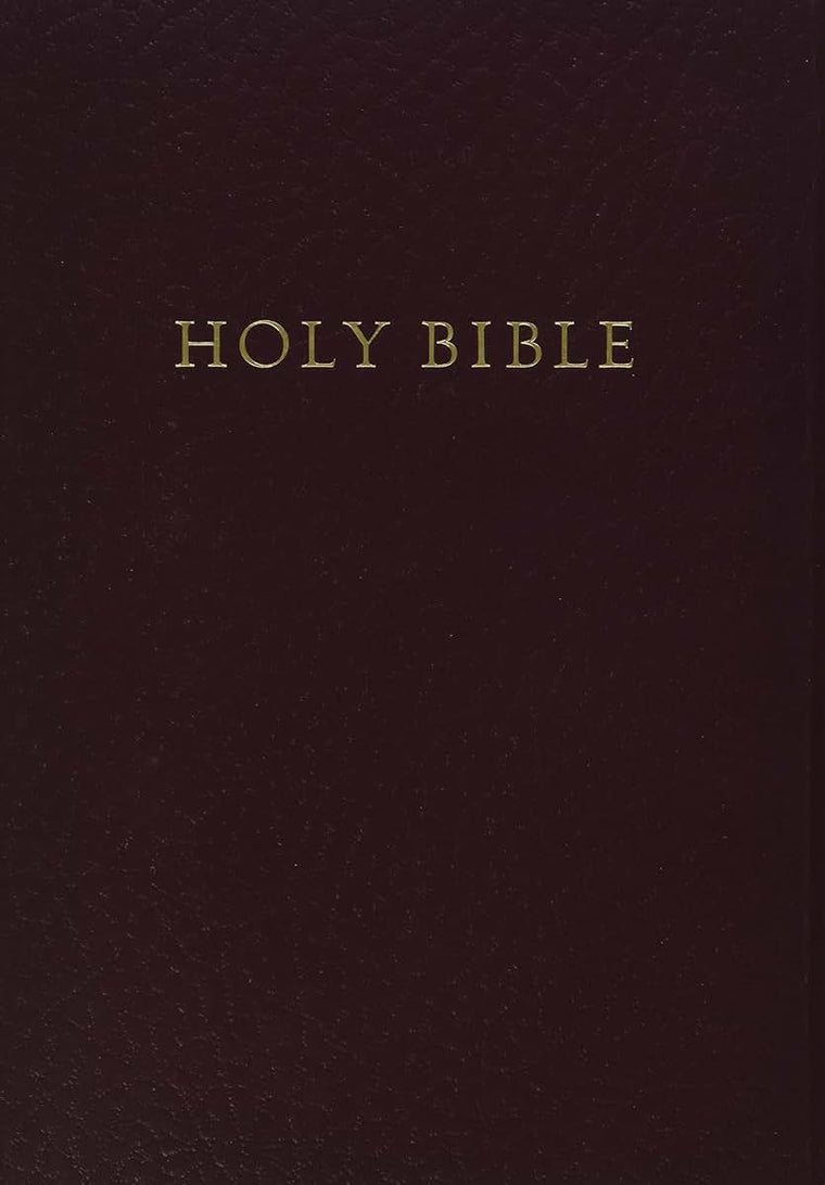HCSB Gift & Award Bible, Burgundy Imitation Leather
