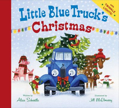 Little Blue Truck's Christmas: A Christmas Holiday Book for