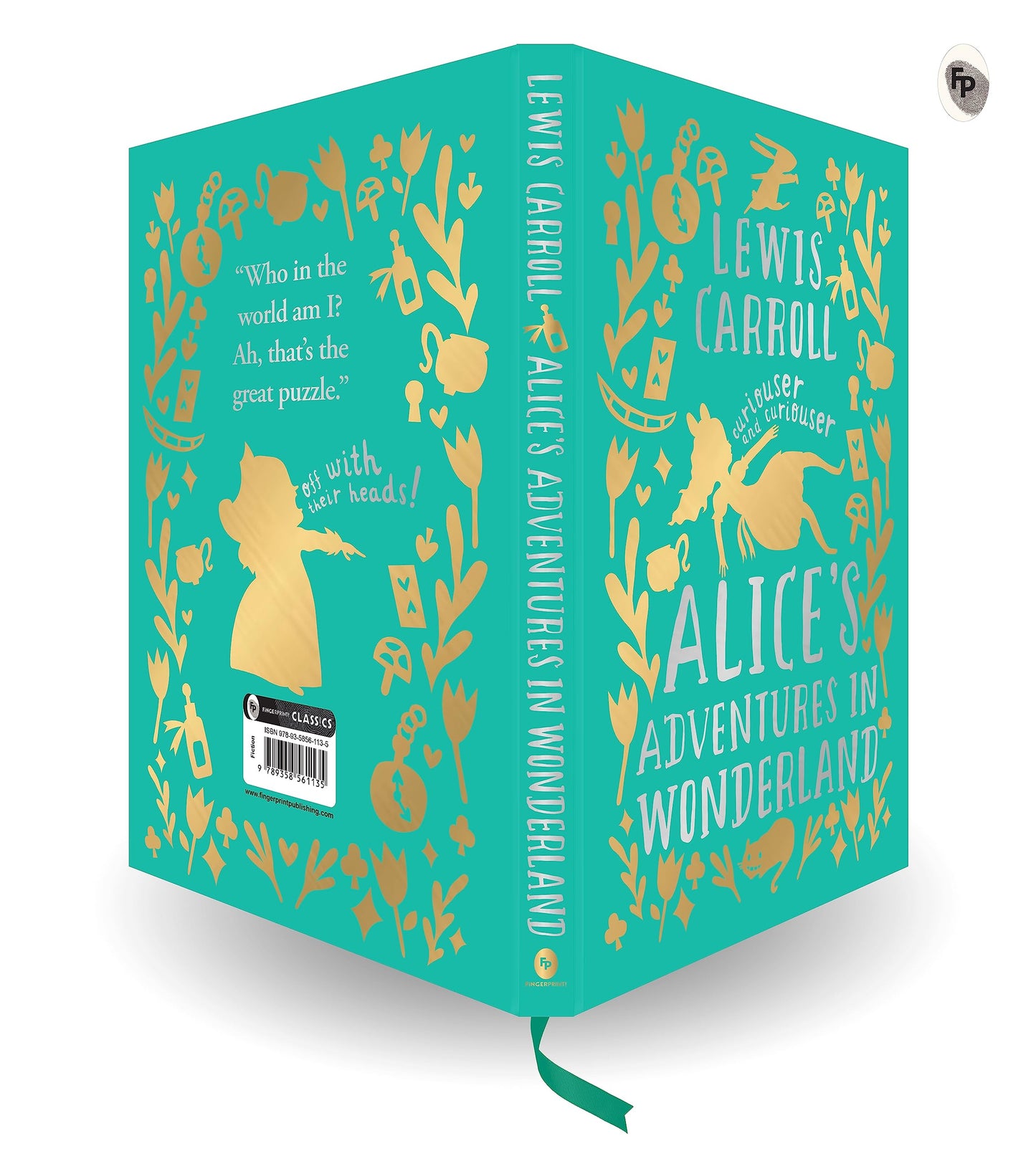 Alice's Adventures in Wonderland (Deluxe Hardbound Edition) (Fingerprint! Classics)