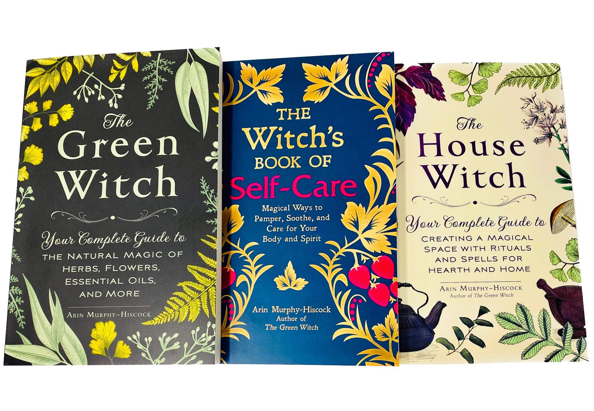 Arin Murphy-Hiscock 3 Books Collection Set (The Green Witch, The Witch's Book of Self-Care & The House Witch)
