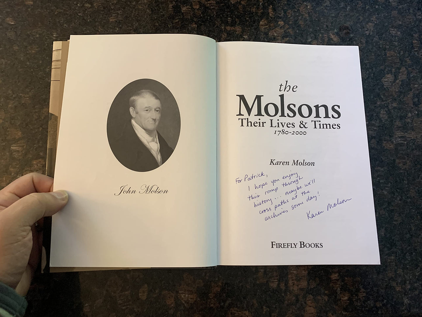 The Molsons: Their Lives and Times: 1780-2000