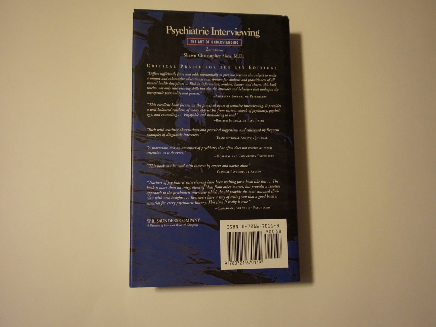 Psychiatric Interviewing: The Art of Understanding A Practical Guide