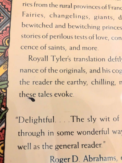 French Folktales (Pantheon Fairy Tale & Folklore Library)