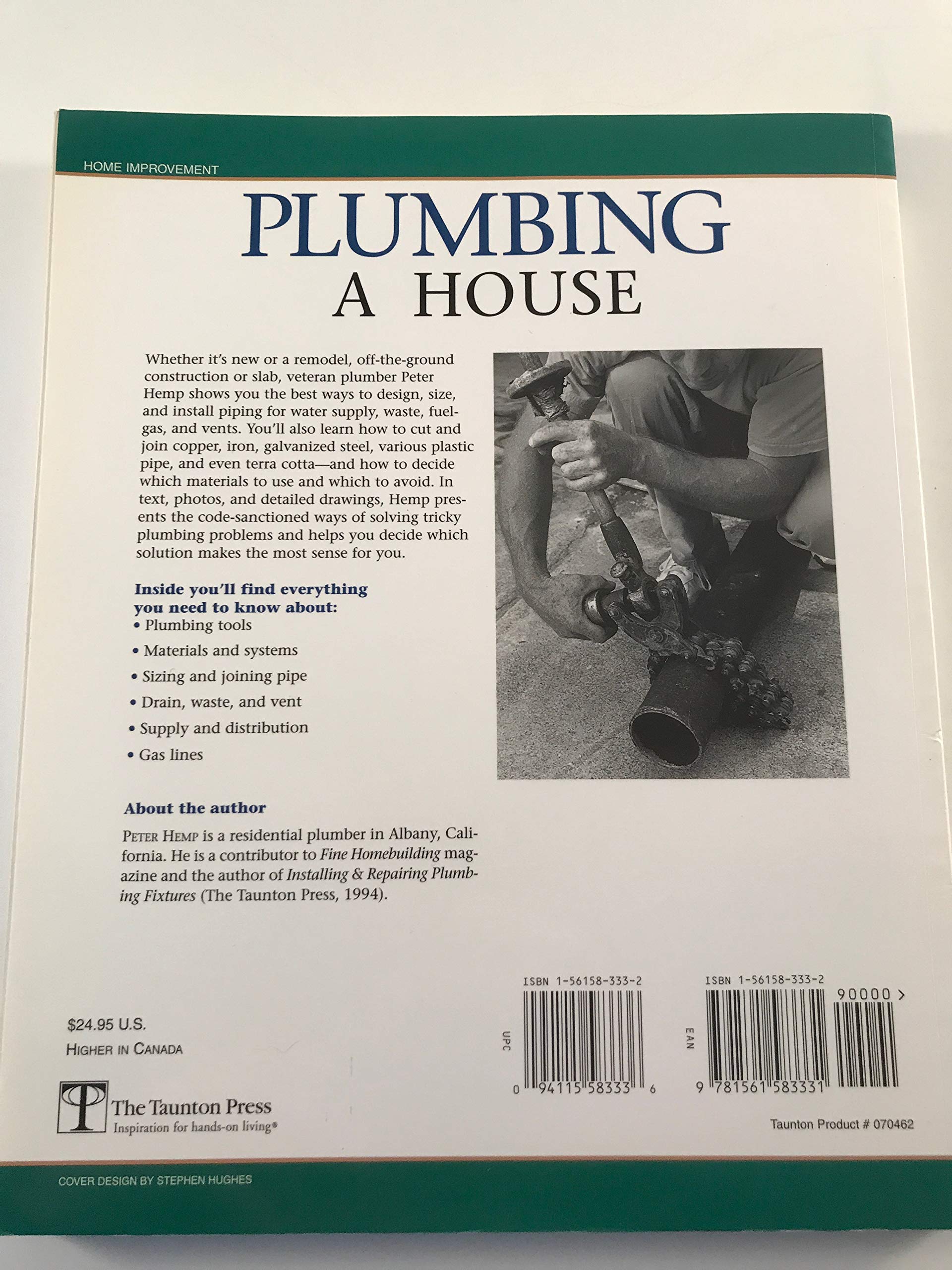 Plumbing a House: For Pros by Pros