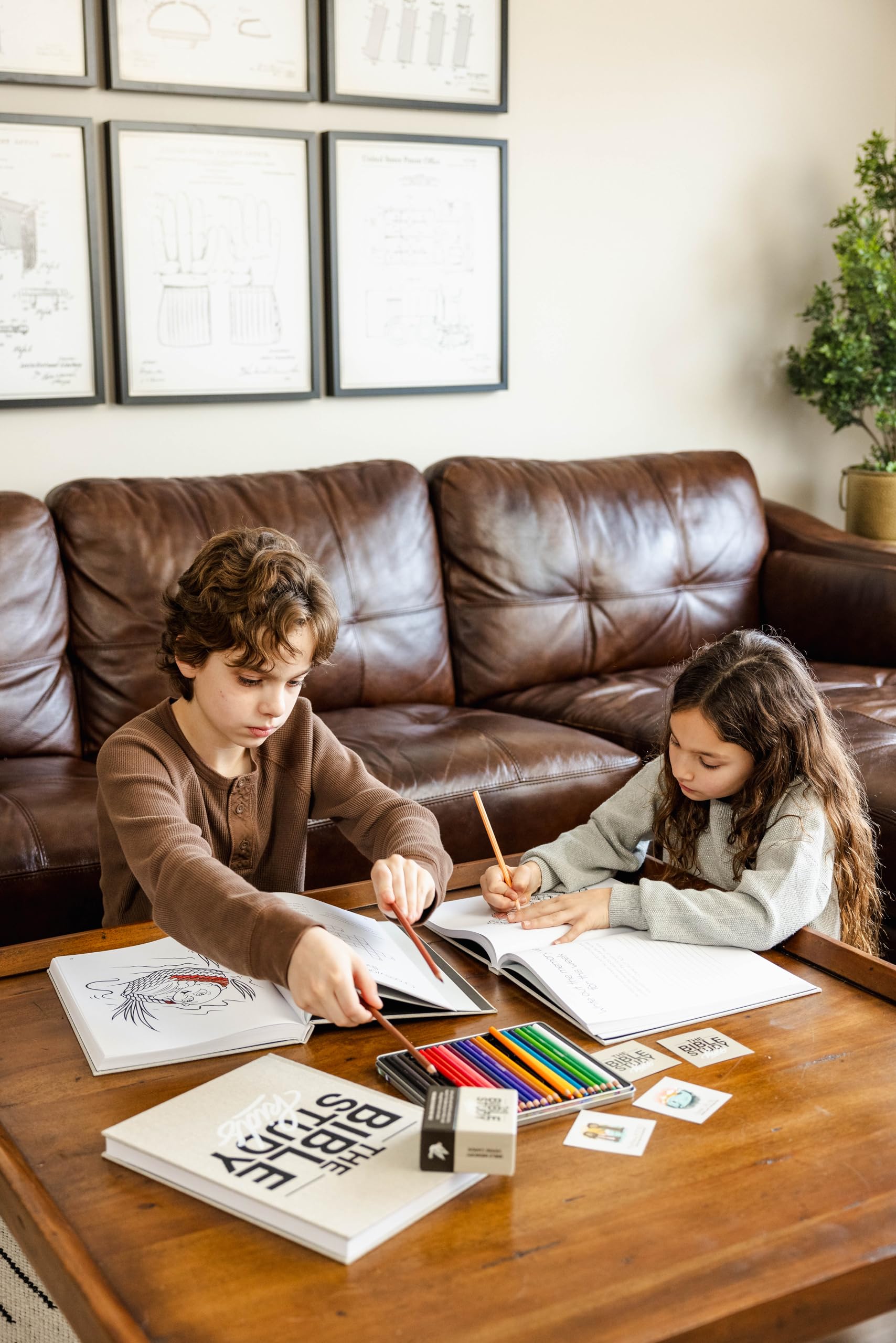 The Bible Study for Kids: A one year, kid-focused study of the Bible and how it relates to your entire family